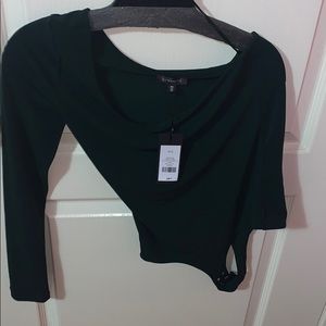 Green one shoulder, free with purchase!